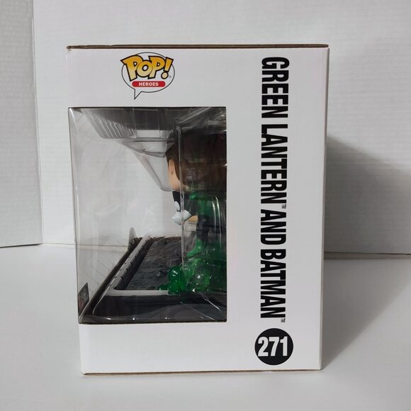 Pop Heroes - Green Lantern and Batman - #271 - GameStop Exclusive - Picture 2 of 8